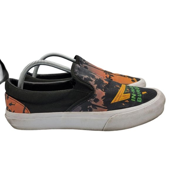 In-N-Out Burger Canvas Casual Shoe Straye M9 W10.5 - Picture 5 of 11